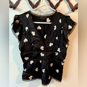 Betsey Johnson peplum top